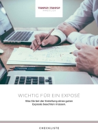 Checkliste Exposé